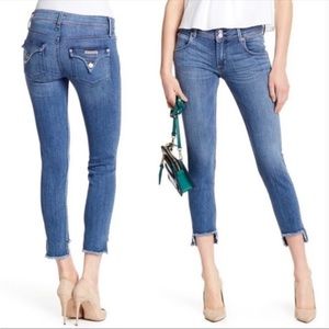 NWT | Hudson Women's Cat Skinny Jeans w Raw step Hem